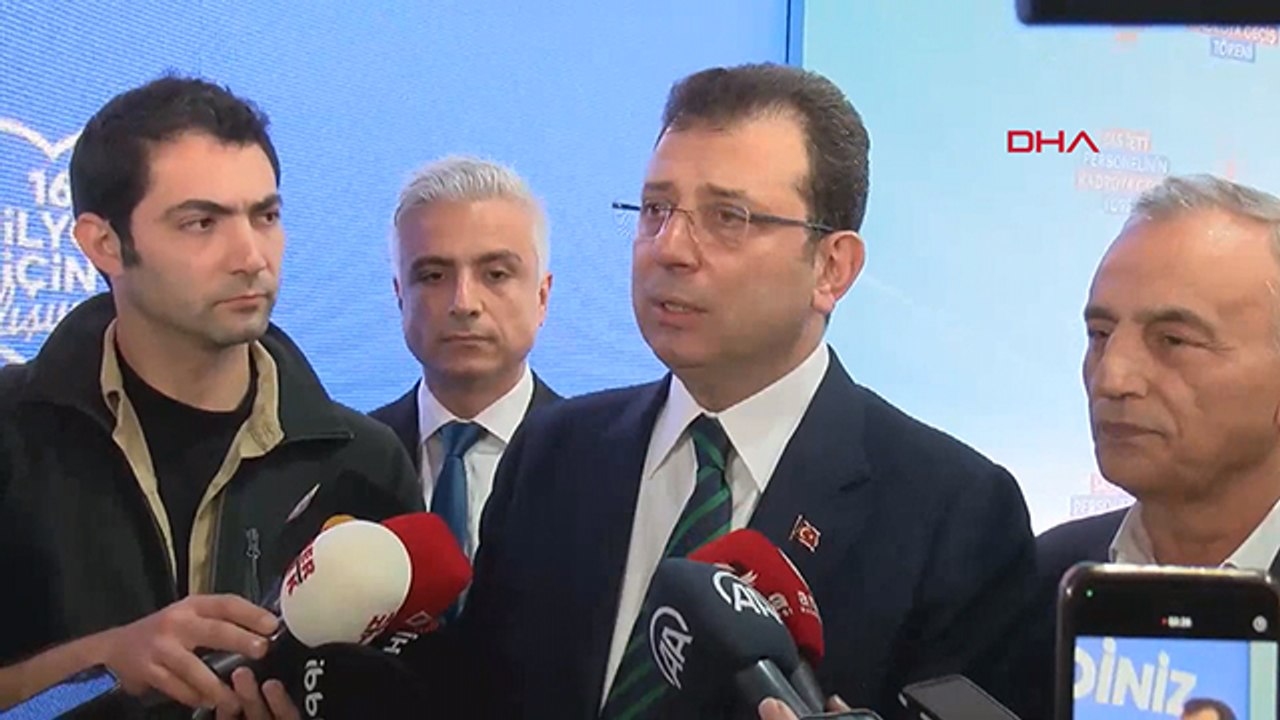 İmamoğlu’ndan ilk açıklama: Artık sahayı konuşacağız,  memleketimizi konuşacağız