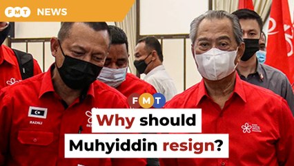 No need for Muhyiddin to resign, says Bersatu leader