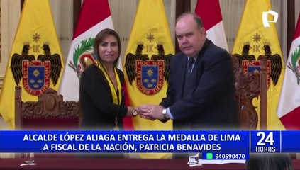 López Aliaga sobre fiscal de la Nación: "Su inteligencia marcó la diferencia para recuperar la senda de un Perú democrático"