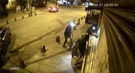 Tuzla'dan çuvallı, sepetli kuyumcu soygunu kamerada: 5 kilo altın ve 300 bin lira çaldılar