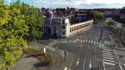 Bains Dunkerquois - survole de drone des  BD