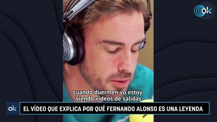 El vídeo que explica por qué Fernando Alonso es una leyenda