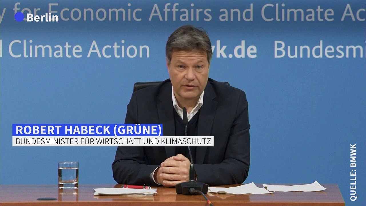 Habeck betont Chancen einer klimafreundlichen Wirtschaft