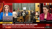 Son dakika... HDP'ye kapatma davası: Sözlü savunma 11 Nisan'a ertelendi