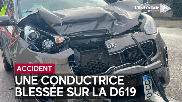 Accident à Maizières-la-Grande-Paroisse ce jeudi matin : une conductrice blessée