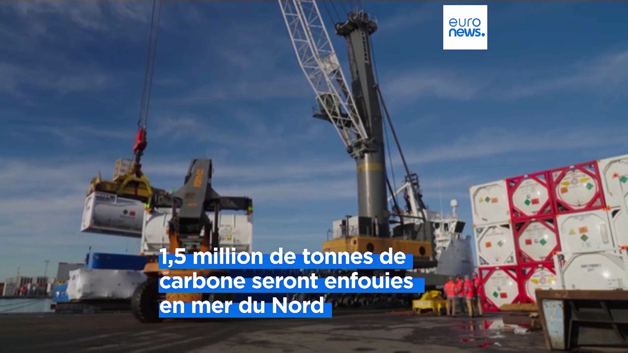 Un premier cimetière de CO2 importé voit le jour en mer du Nord