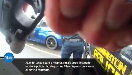 Vídeo mostra 5 policiais atirando em motorista durante uma abordagem