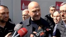 İçişleri Bakanı Süleyman Soylu, Kahramanmaraş'ta açıklamalarda bulundu