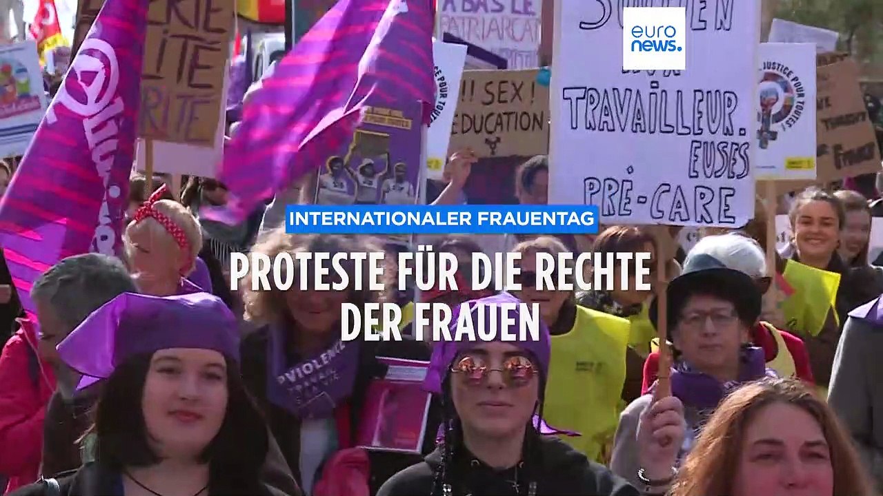 Femizide, häusliche Gewalt, Gleichstellung - Proteste für Frauenrechte