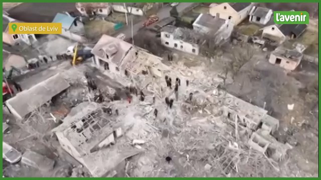 Frappes russes massives à travers l'Ukraine