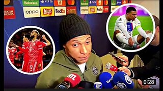 Kylian Mbappe INTERVIEW after PSG Champions League EXIT vs Bayern Munchen