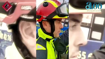 Video de los Bomberos  de Alicante en un accidente múltiple en la AP-7 a la altura de Villajoyosa.