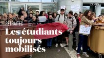 Grève du 9 mars : les étudiants bloquent des lycées et facs contre la réforme des retraites