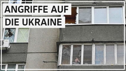 Massive russische Angriffe auf die Ukraine: "Schwer in Worte zu fassen"