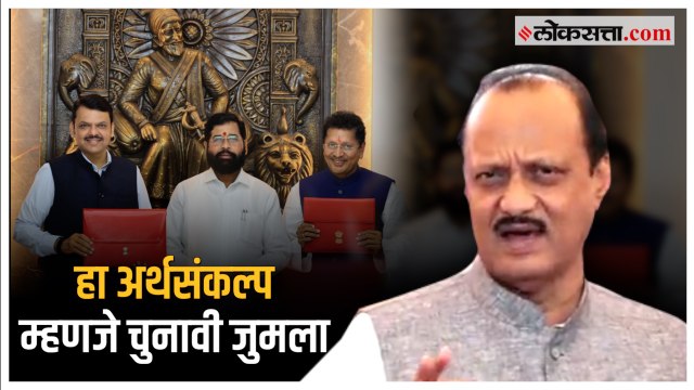 स्वप्नांचे इमले, शब्दांचे फुलोरे... ; अर्थसंकल्पावर अजित पवारांची खोचक टीका