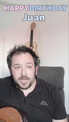 Happy Birthday, Juan! Geburtstagsgrüße an Juan