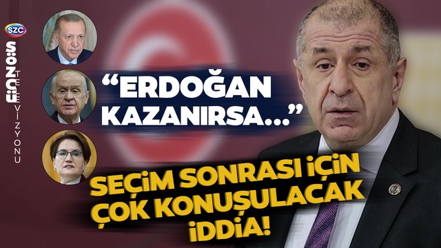 Ümit Özdağ'ın Seçim Sonrası İçin Ortaya Attığı İYİ Parti İddiası Çok Konuşulur! AKP VE MHP İLE...