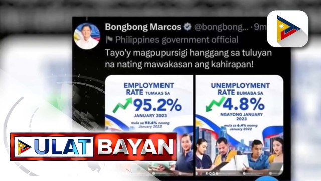 Pres. Ferdinand R. Marcos Jr., tiniyak na magpupursige ang pamahalaan hanggang sa tuluyang mawakasan ang kahirapan sa bansa