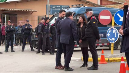 Torrent i Elena arriben a la mina de Súria