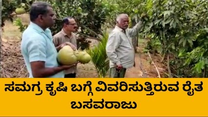 ಬರಡು ಭೂಮಿಯಲ್ಲಿ ಕೃಷಿ ಕಹಳೆ..! ಮಳೆ ನೀರಿನಿಂದಲೇ ಅರಳಿತು ಸಮಗ್ರ ಕೃಷಿ
