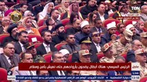 السيسي : اوعوا يا مصريين تتسببوا في خراب بلدكم زي ما حصل في 2011