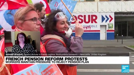 'Final stage' of pension reform protests: 'It's the final push to try & force the govt to back down'