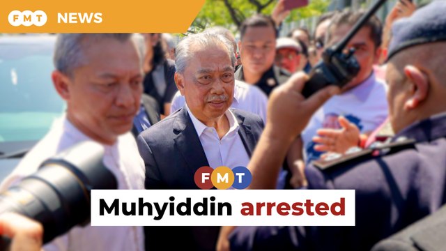 Muhyiddin arrested by MACC