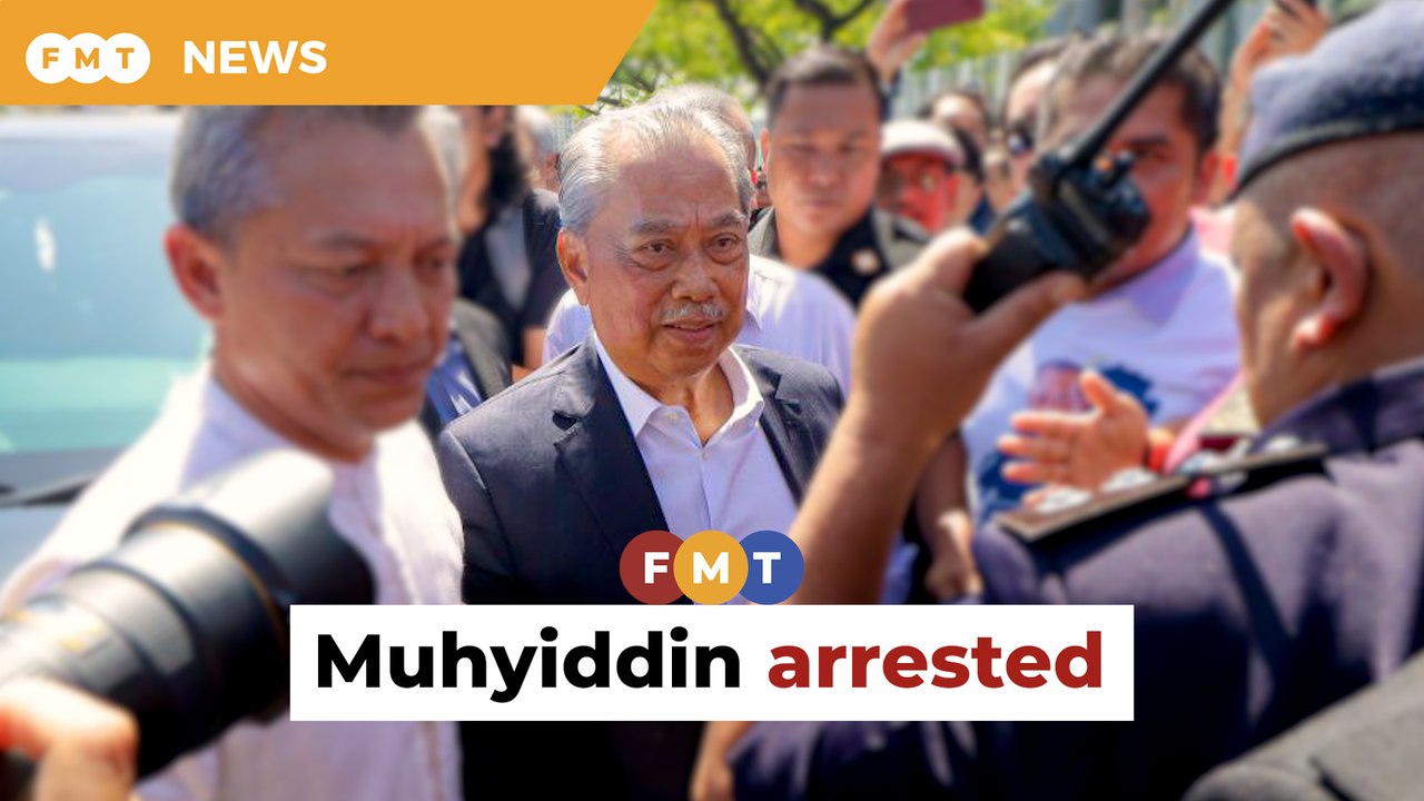 Muhyiddin arrested by MACC