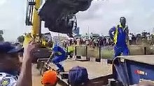 Rescue Operations Commence As Two Women Are Confirmed Dead In Lagos Train-Bus Accident
