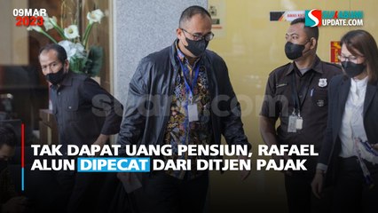 Tak Dapat Uang Pensiun, Rafael Alun Dipecat dari Ditjen Pajak