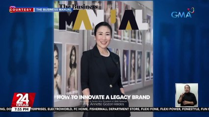 Download Video: GMA Senior Vice President Atty. Annette Gozon-Valdes, tampok sa cover page ng 