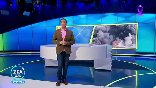 Incendio consume bodegas en la colonia Santa Cruz, alcaldía Azcapotzalco