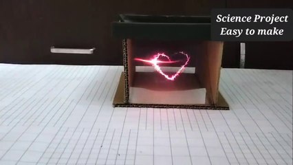 How to make 3d hologram box screen