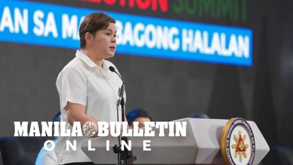 VP Duterte calls for electoral reforms to assure integrity of polls