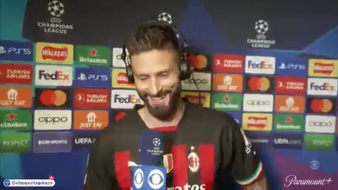 L'échange insolite entre Henry et Giroud amuse internet : "le gars est mignon"