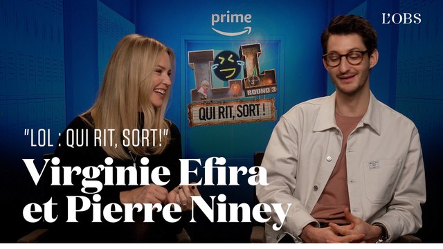 Virginie Efira et Pierre Niney : l’interview 100 % humour pour « LOL : qui rit, sort ! »