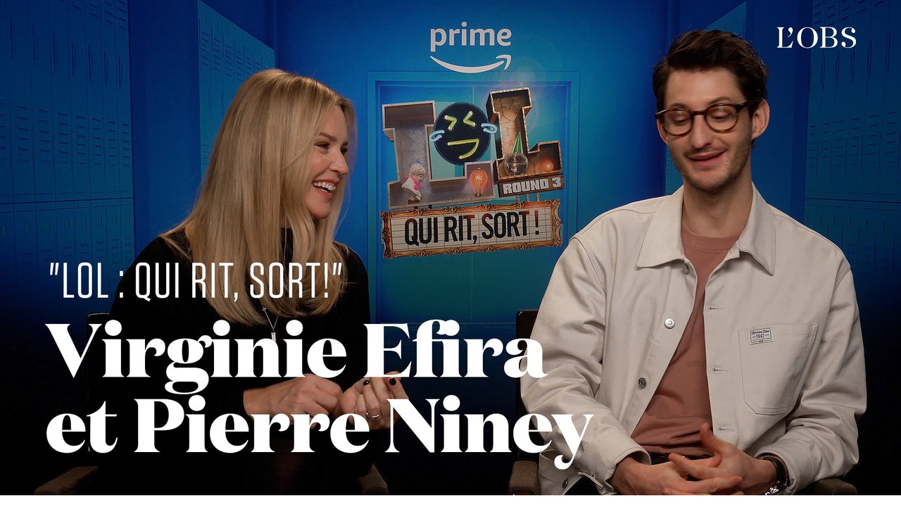 Virginie Efira et Pierre Niney : l’interview 100 % humour pour « LOL : qui rit, sort ! »