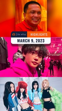 Rappler's highlights: Degamo slay updates, Lee Jong-suk & BLACKPINK | March 9, 2023 | The wRap