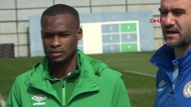 SPOR Çaykur Rizesporlu Olawoyin Her maç gol atmak istiyorum