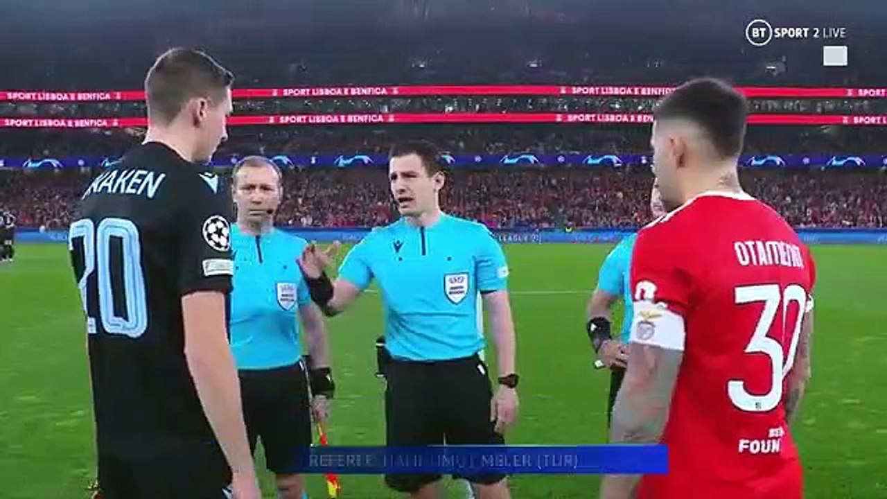 Benfica 5-1 Club Brugge Europe Champions League Finish 16 Match Highlights & Goals