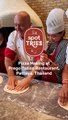 Pizza Making at Prego Italian Restaurant, Pattaya, Thailand