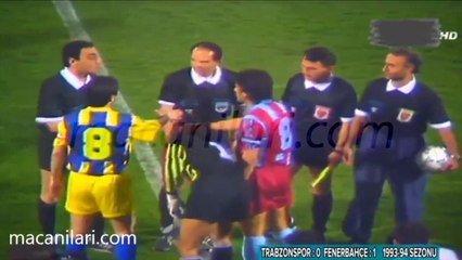 Trabzonspor 0-1 Fenerbahçe 26.03.1994 - 1993-1994 Turkish 1st League Matchday 23 (Ver. 2)