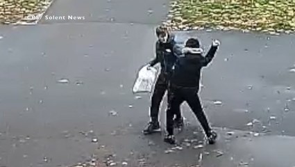 Shocking moment Iraqi man, 28, stabs university student, 18, in broad daylight in bid to get deported
