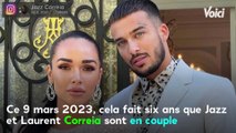 VOICI - Jazz Correia : sa tendre déclaration à Laurent Correia pour leur anniversaire de couple