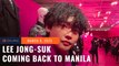 Lee Jong-suk is headed to Manila