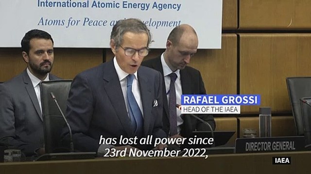 IAEA chief 'astonished by complacency' as Zaporizhzhia site powerless after Russian strikes