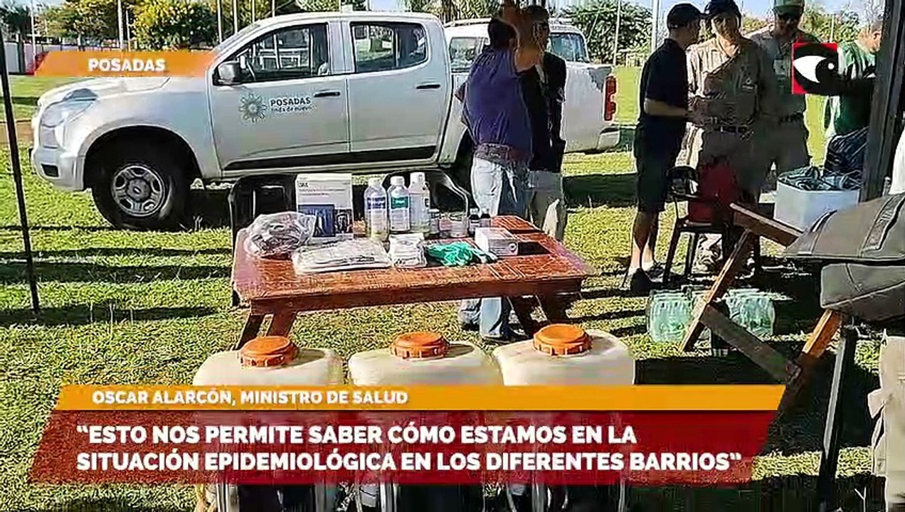 “Esto nos permite saber cómo estamos en la situación epidemiológica en los diferentes barrios”, indicó el ministro de salud