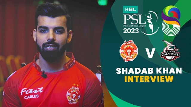 Shadab Khan reminisces about his cricketing journey | HBL PSL 8 | MI2T