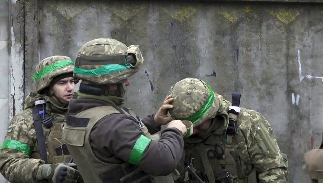 Ukrainische Soldaten wollen Bachmut nicht aufgeben