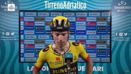 Tirreno-Adriatico 2023 - Primoz Roglic : "Our plan was to go for a result today but I wasn't the first plan"